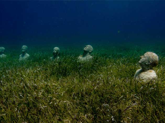 Underwater Museum in Isla Mujeres