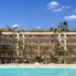 4br 4ba apartment with terrace front of the sea, artila